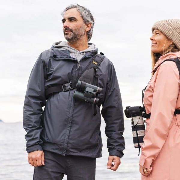 Cotton Carrier HYKER Slingbag mit Mount für Ferngläser