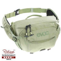 Evoc Hip Pack Capture 7 L Heather Light Olive Hüfttasche für 1 DSLM, 1 Blitz und 1 Stativ