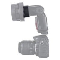 JJC FA-N910 Befestigungsring für SG-Series-Wabenvorsatz an Nikon-SB-900/SB-910-Aufsteckblitz