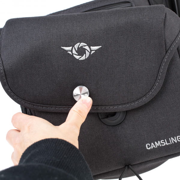 Cosyspeed Kameratasche Camslinger RF mit Hüftgürtel für kompakte Systemkameras (Rangefinder Style) s