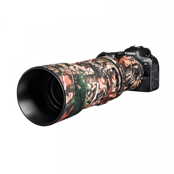 Easycover Lens Oak Objektivschutz für Canon RF 600mm F11 IS STM Wald Camouflage