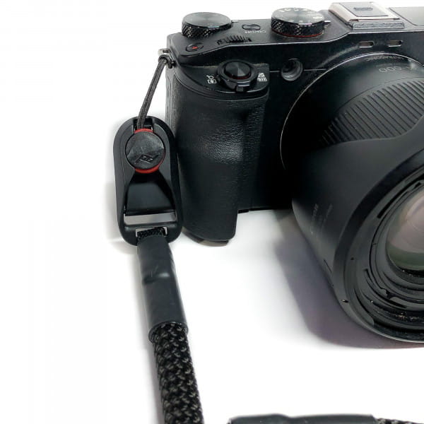 Seilstyles Handschlaufe Trageschlaufe für DSLR und DSLM - Schwarz