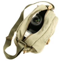 Kalahari Molopo K-41i Canvas-Fototasche ohne Inneneinteilung (Khaki) - z.B. für DSLR-/DSLM-Kameras -