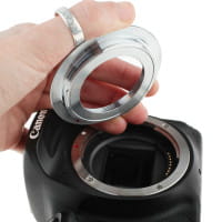 Quenox Adapter für M42-Objektiv an Canon-EOS-Kamera