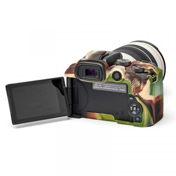 easyCover Silikon-Schutzhülle für Canon R10 camouflage