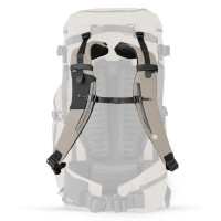 Wandrd Trekking Shoulder Straps Schultergurte für FERNWEH Rucksack - Größe M/L, Tan (Beige)
