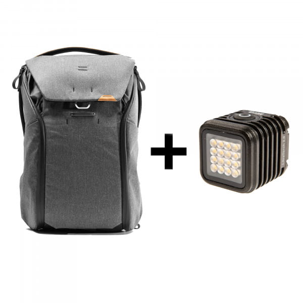 Peak Design Everyday Backpack 30 Liter v2 Charcoal Limited Bundle (inkl. LitraTorch 2.0)