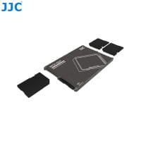 JJC Mini-Speicherkartenetui im Kreditkartenformat - für bis zu 4 Karten vom Typ SD, SDHC oder SDXC