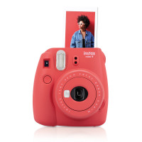 [REFURBISHED] Fuji Instax Mini 9 Poppy Red Sofortbildkamera