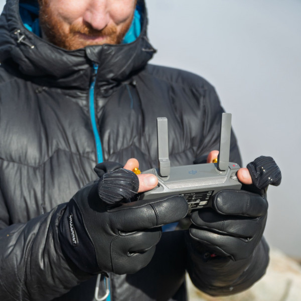 VALLERRET Tinden EVO Fotohandschuhe - Schwarz