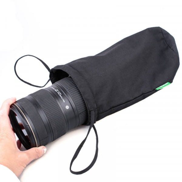 Cosyspeed Lens Pouch Objektivbeutel aus Baumwolle Schwarz Größe M