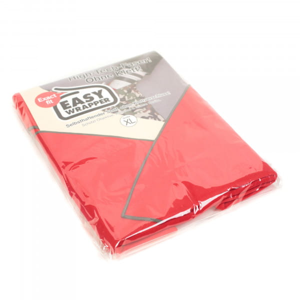 Easy Wrapper selbsthaftendes Einschlagtuch Rot Gr. XL 71 x 71 cm