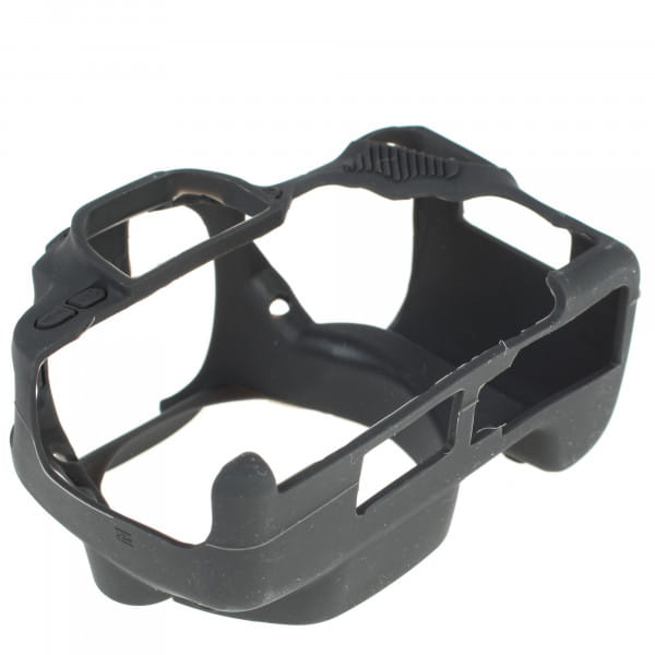 easyCover Silikon-Schutzhülle für Canon EOS 200D - Schwarz