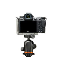 3 Legged Thing ZELDA, L-Winkel für Nikon Z 5, Z 6, Z 7 und Z 6II, Z7II, kompatibel mit Arca - Grau