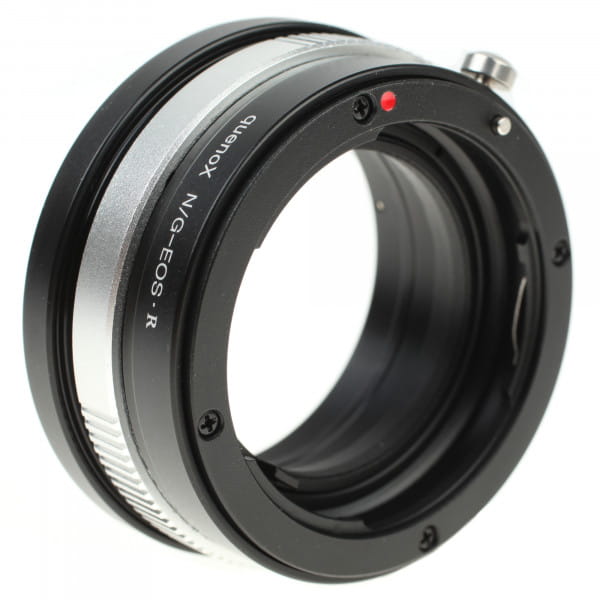 Quenox Adapter für Nikon-F-Objektiv an Canon-EOS-R-Kamera
