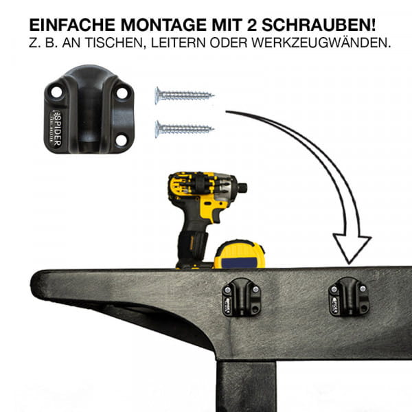 Spider Tool Holster Tool Dock Set - Stationäre Werkzeughalterungen