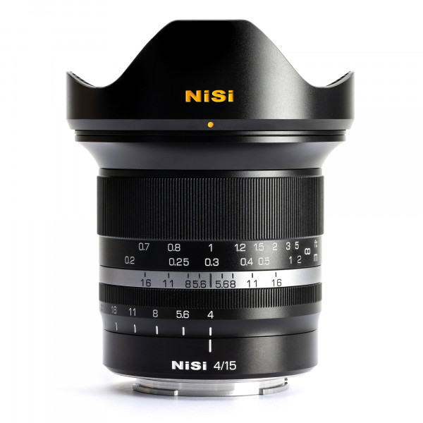 NiSi Weitwinkelobjektiv 15mm f4 für Canon RF