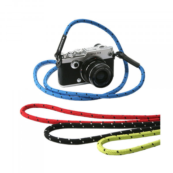 Artisan&Artist ACAM-701 105 cm Pin-Dot Kamera-Tragegurt rot-schwarz, für Leica, Fuji X Pro / 100 und