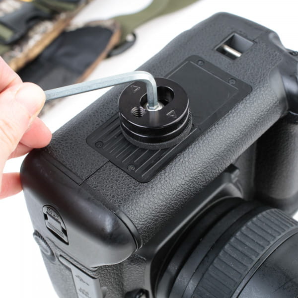 Cotton Carrier CCS G3 Camera Harness Binocular Camo - Brustgeschirr für 1 DSLR- oder DSLM-Kamera und