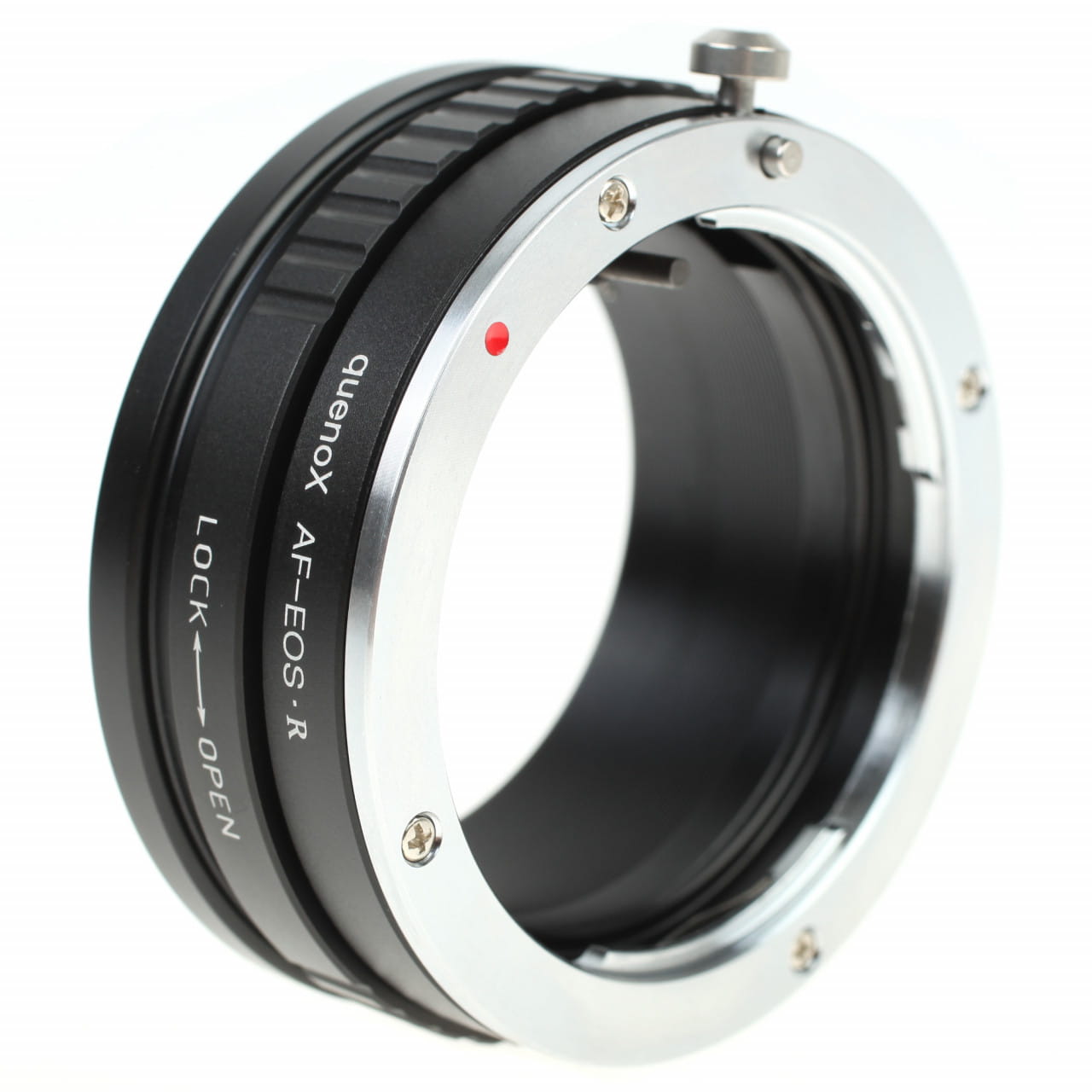 Quenox Adapter für Sony-A-Mount-Objektiv an Canon-EOS-R-Kamera AF-EOS R