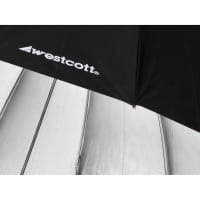 Westcott Parabolschirm (parabolförmiger Reflexschirm) weiß/schwarz 180 cm - z.B. für Studioblitz / A