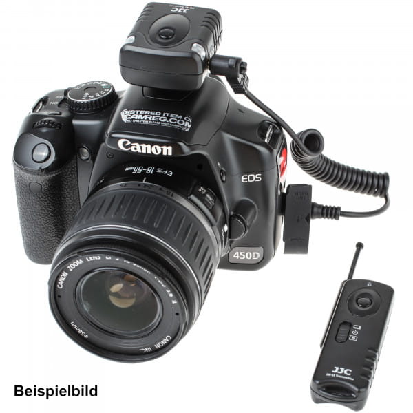 JJC JM-A(II) Funkauslöser für Canon-RS-80N3-kompatible Kameras - Reichweite 30 m