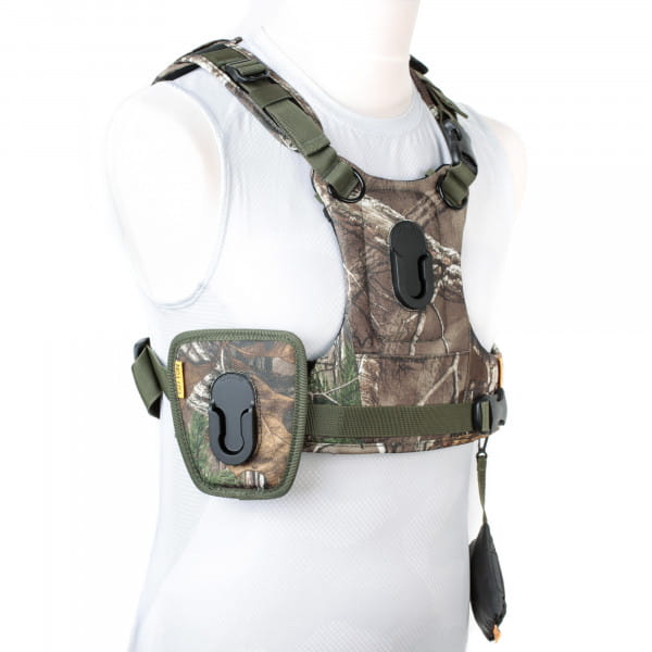 Cotton Carrier Camera Harness-2 G3 Camo - Brustgeschirr als Tragesystem für 2 Kameras