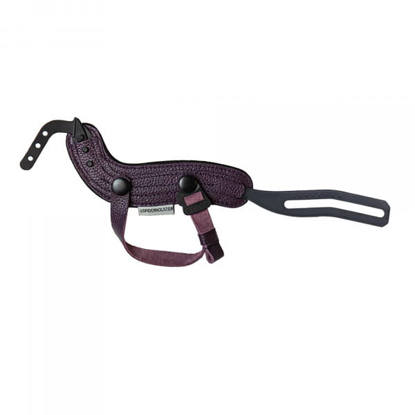 SpiderPro Hand Strap v2 Handschlaufe aus Leder - Lila