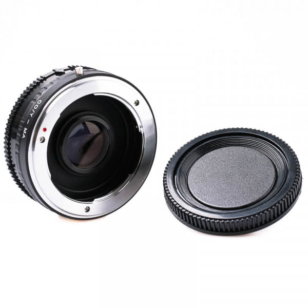 Quenox Adapter für Contax/Yashica-Objektiv an Sony/Minolta-A-Mount-Kamera - mit Korrekturlinse