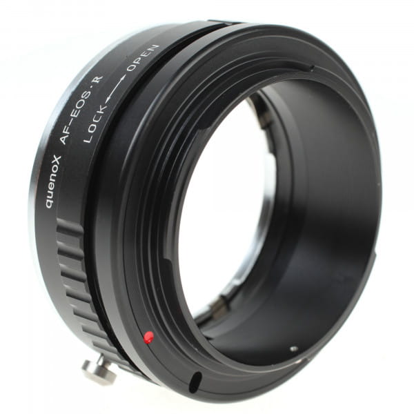 Quenox Adapter für Sony-A-Mount-Objektiv an Canon-EOS-R-Kamera