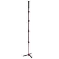 3 Legged Thing Alan 2.0 Einbeinstativ & Docz 2 Standspinne (Schwarz/Schwarz)