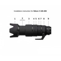 Easycover Lens Oak Objektivschutz für Nikon Z 100-400mm f/4.5-5.6 VR S - Schwarz