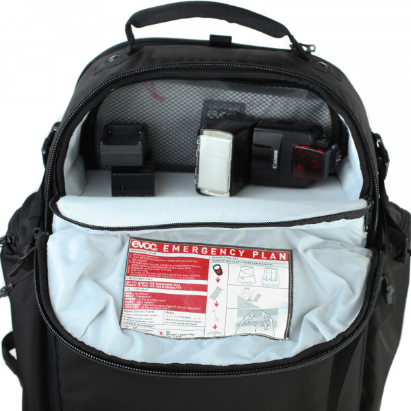 Evoc Camera Pack CP 35L 2019 black Fotorucksack für z.B. 1 DSLR mit Objektiv, 5 Wechselobjektive und