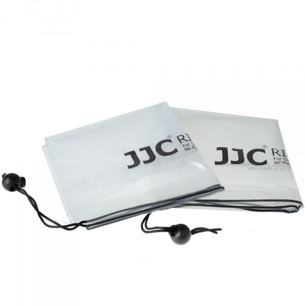 JJC Einweg-Regenschutzhülle für spiegellose Systemkameras (DSLM-Kameras) etc. - 2 Stk. - transparent