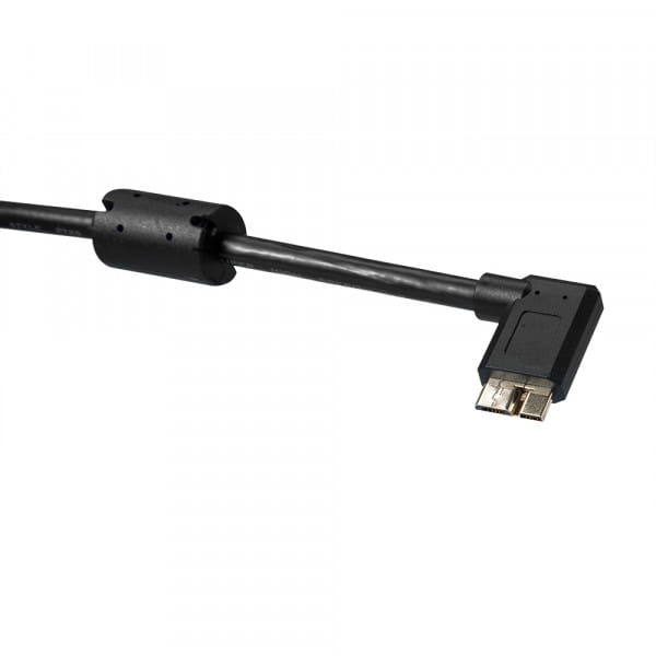 Tether Tools TetherPro SuperSpeed USB-Datenkabel für USB 3.0 an USB 3.0 Micro-B - 0,3 m, rechtsgewin
