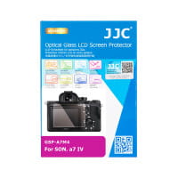JJC GSP-A7II Displayschutzabdeckung aus Glas für Sony Alpha a7 IV