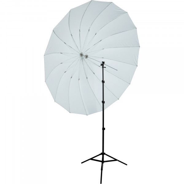Westcott Parabolschirm (parabolförmiger Reflexschirm) weiß/schwarz 180 cm - z.B. für Studioblitz / A