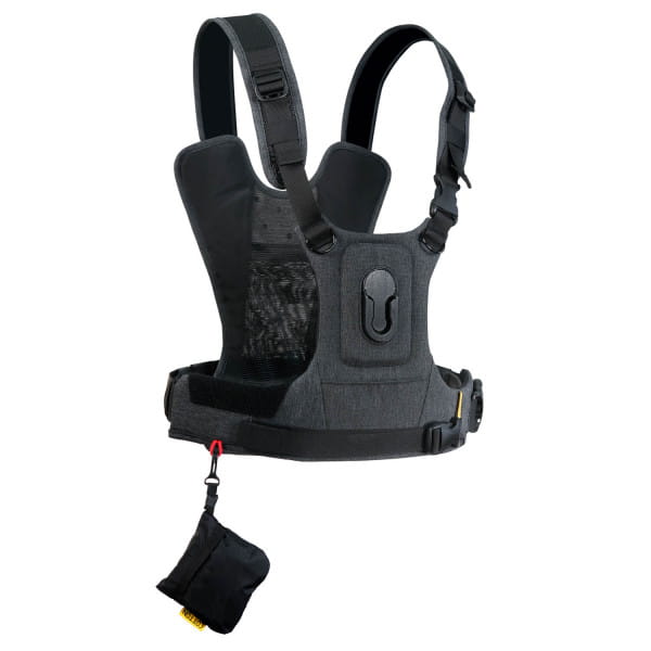 [REFURBISHED] Carrier Camera Harness G3 Charcoal - Brustgeschirr für 1 Kamera