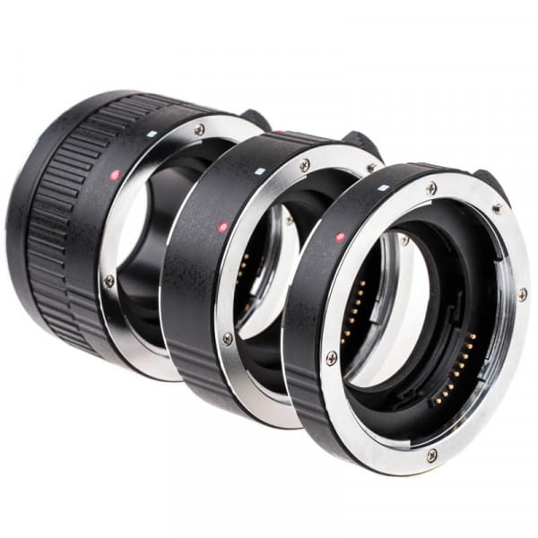 JJC Autofokus Zwischenringe für Nikon F DSLR-Kamera und Objektiv