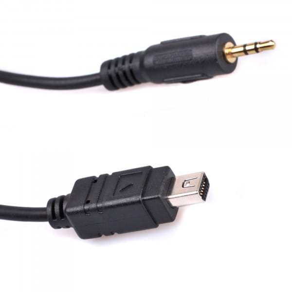 JJC Cable-J Auslöser-Anschlusskabel für Olympus-RM-UC1-kompatible Kameras - z.B. für Miops Smart/Mob