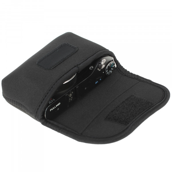 JJC Neopren-Kameratasche für Kompaktkameras - Graumeliert