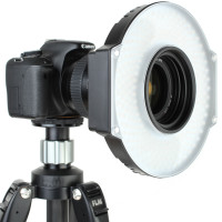 [REFURBISHED] F&V LED-Ringleuchte R300 SE Tageslicht + Kunstlichtfilter mit Objektivadapter 2205 Lux