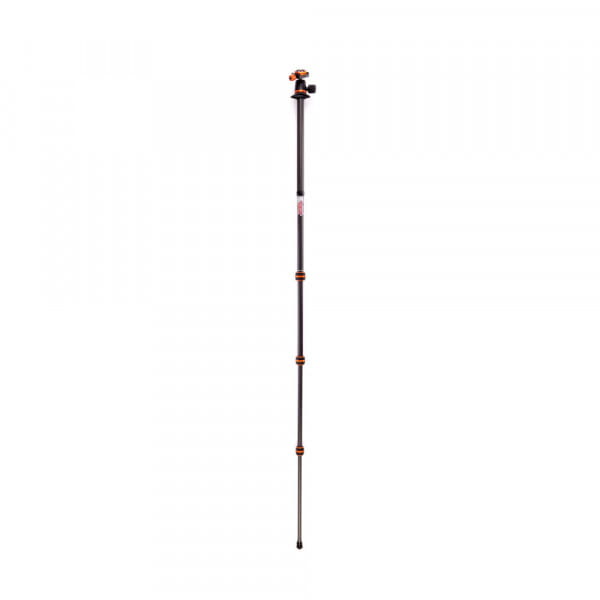 3 Legged Thing PUNKS BILLY 2.0, Carbonstativ mit Airhed Neo 2.0 - Schwarz-Orange