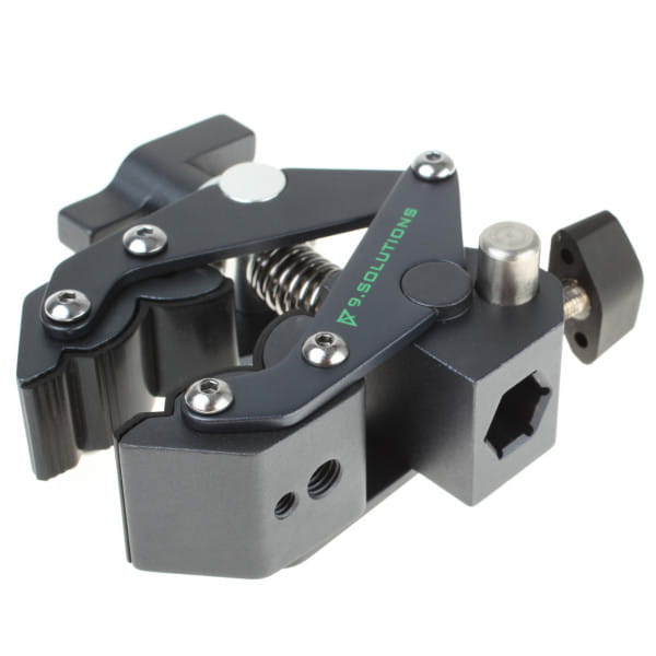 9.Solutions Savior Clamp Universalklemme, 0-60 mm Klemmbreite, 30 kg Belastbarkeit, 1/4 & 3/8 Zoll A