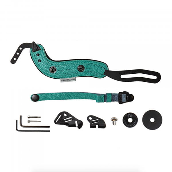 SpiderPro Hand Strap v2 Handschlaufe aus Leder - Teal (Türkis)