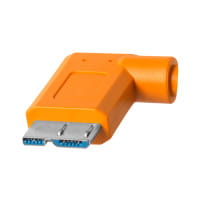 Tether Tools TetherPro USB-Datenkabel für USB-C an USB 3.0 Micro-B - 4,6 m, rechtsgewinkelter Stecke